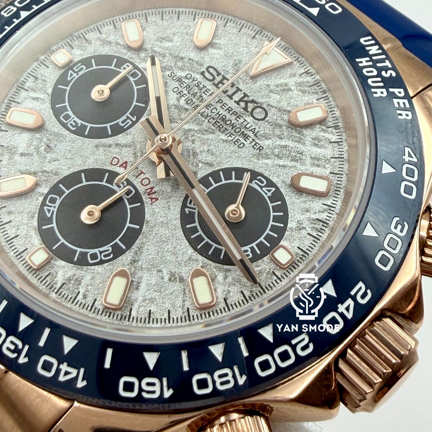 Daytona Or Rose Bleu Météorite