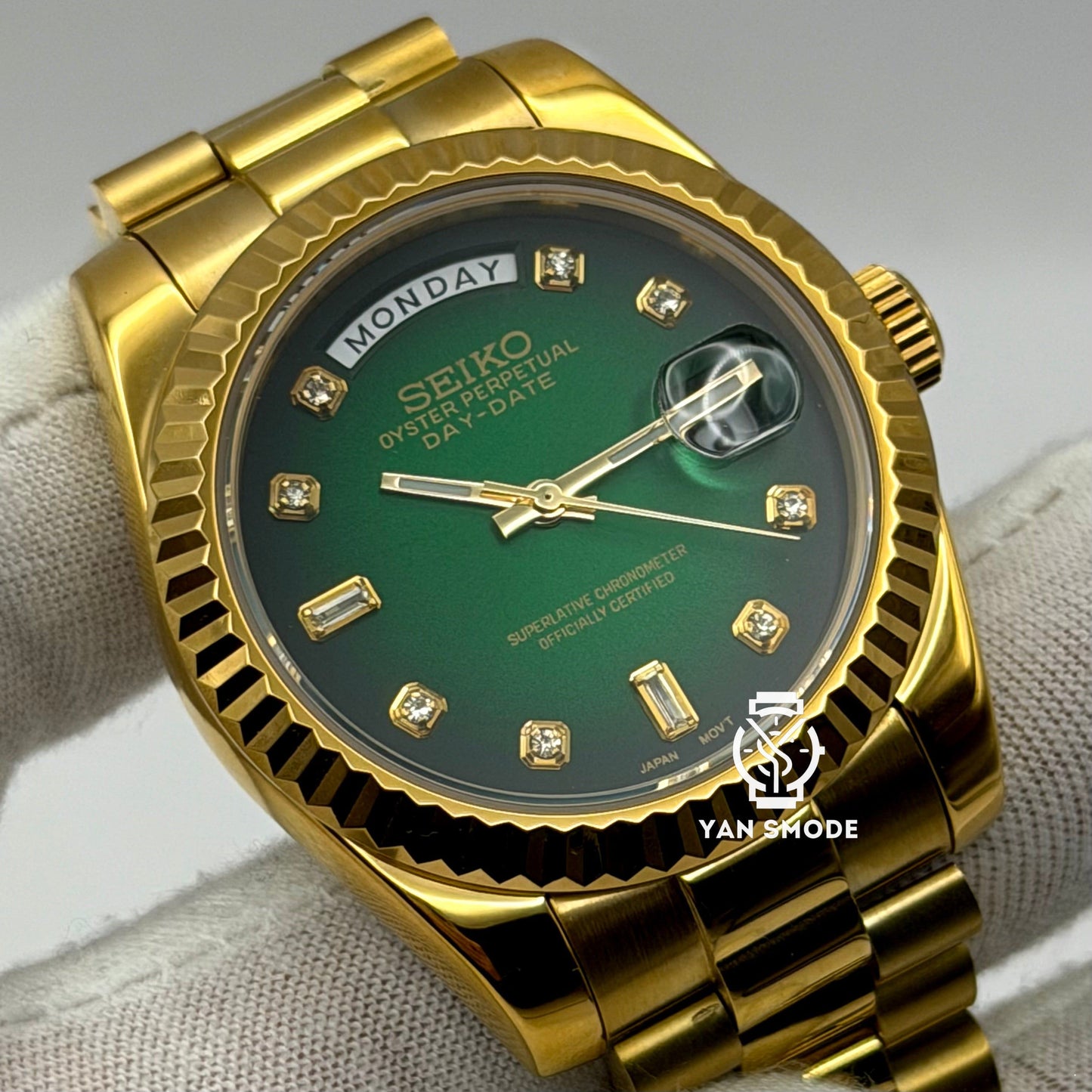 Day Date Or Jaune Verte