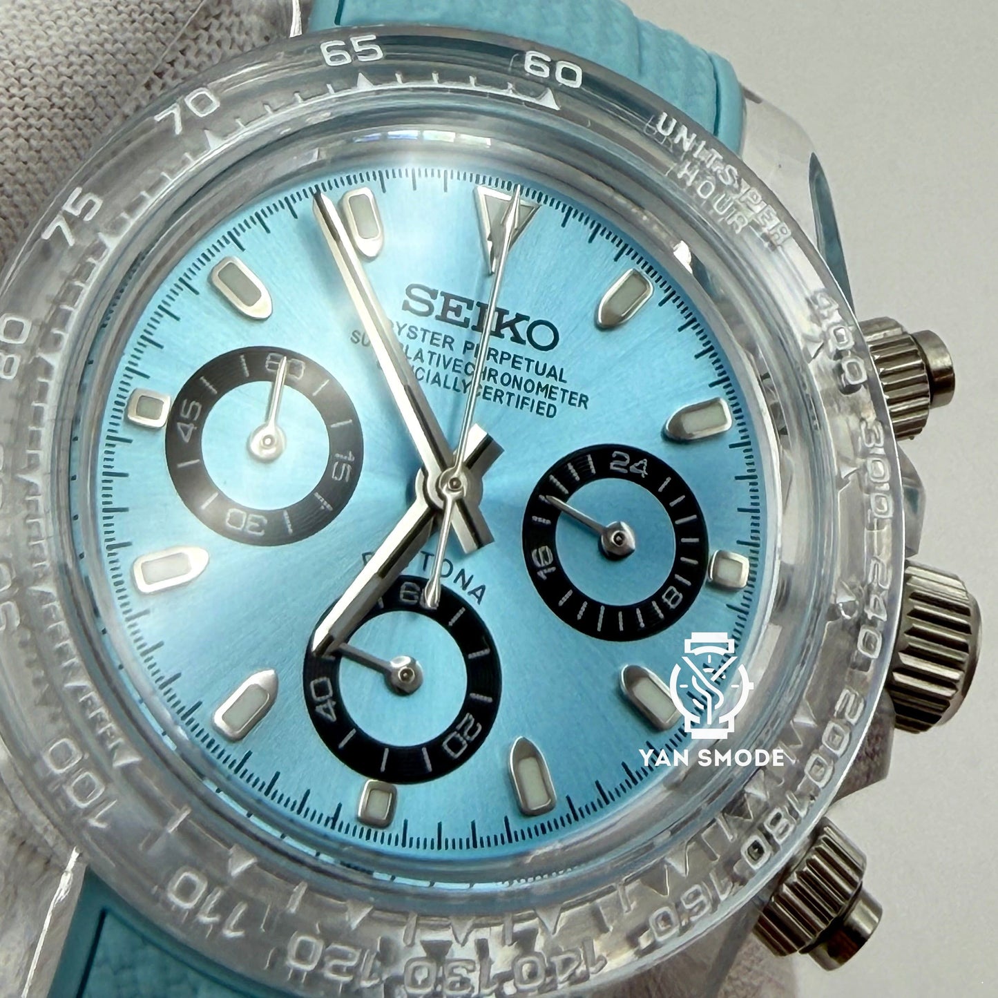 Daytona Transparente Bleu Ciel