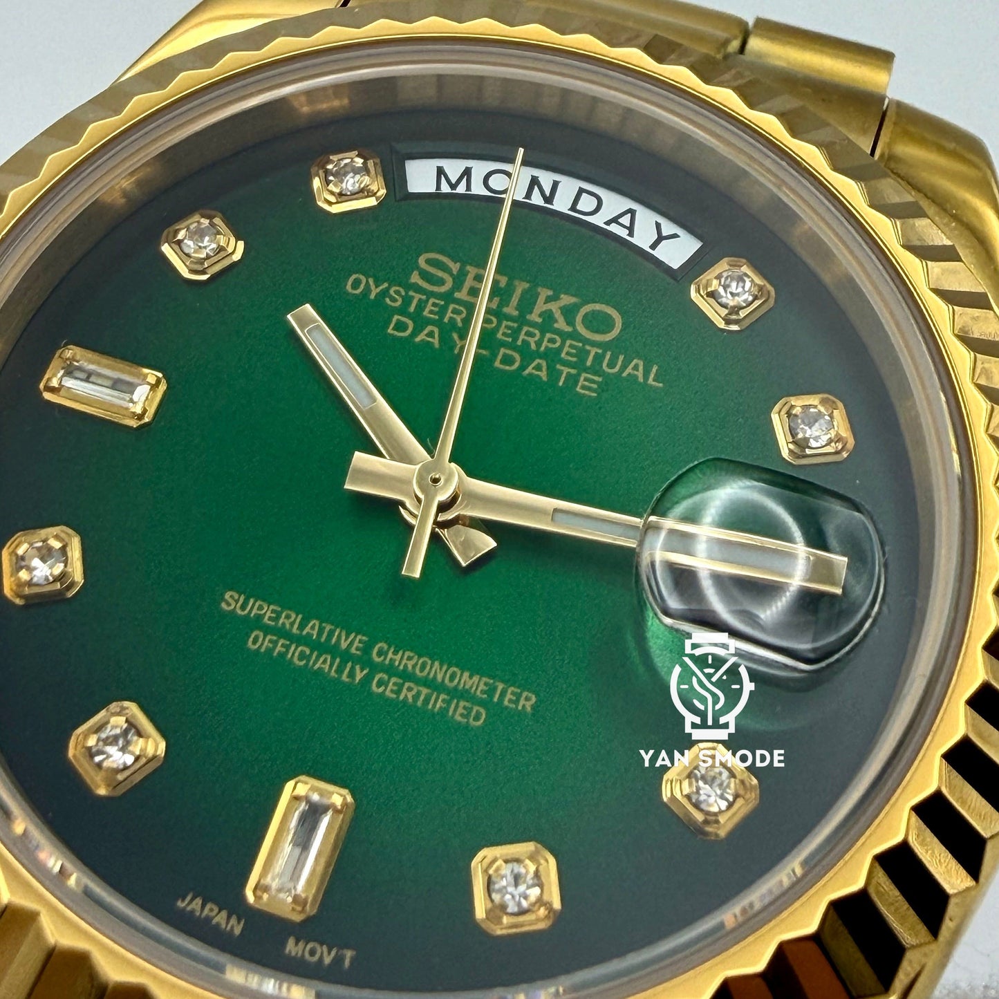 Day Date Or Jaune Verte