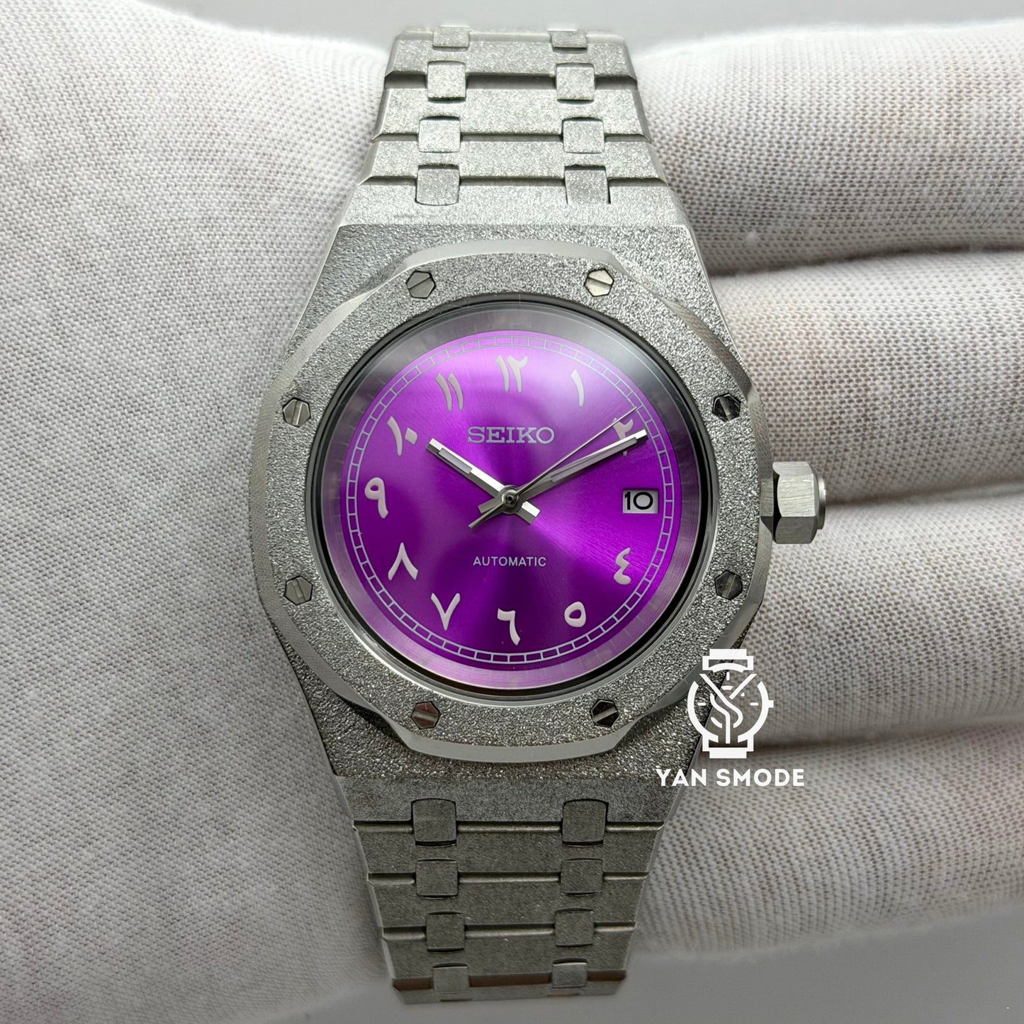 Royal Oak Brillante Arabic Dial Rose 