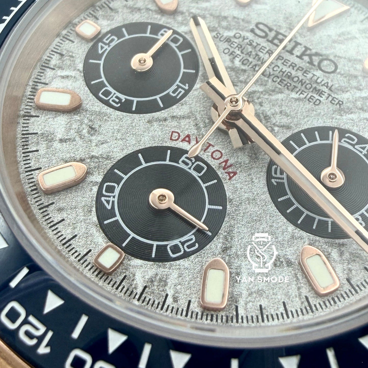 Daytona Or Rose Bleu Météorite