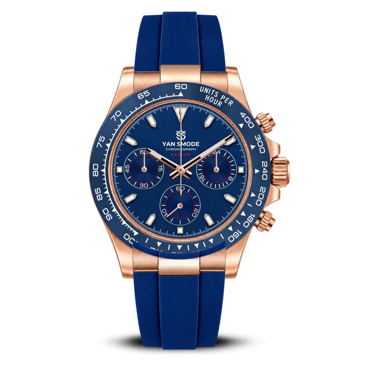 Kaelor Or Rose Bleu Foncé
