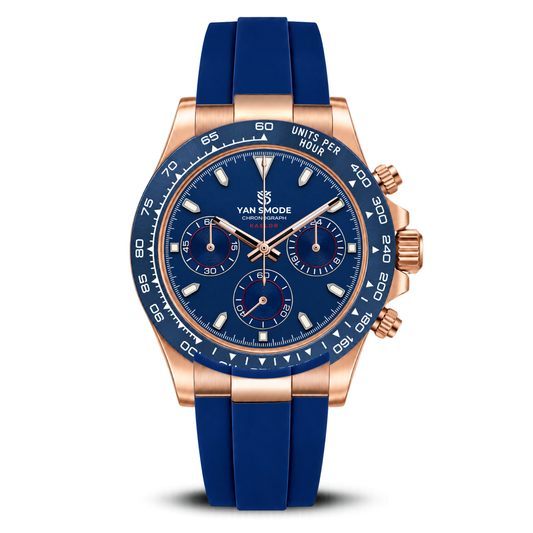 Kaelor Or Rose Bleu Foncé