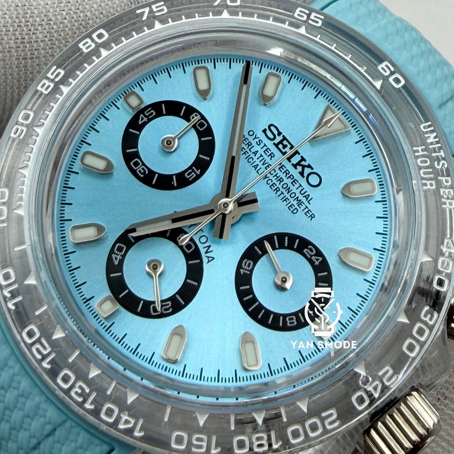 Daytona Transparente Bleu Ciel