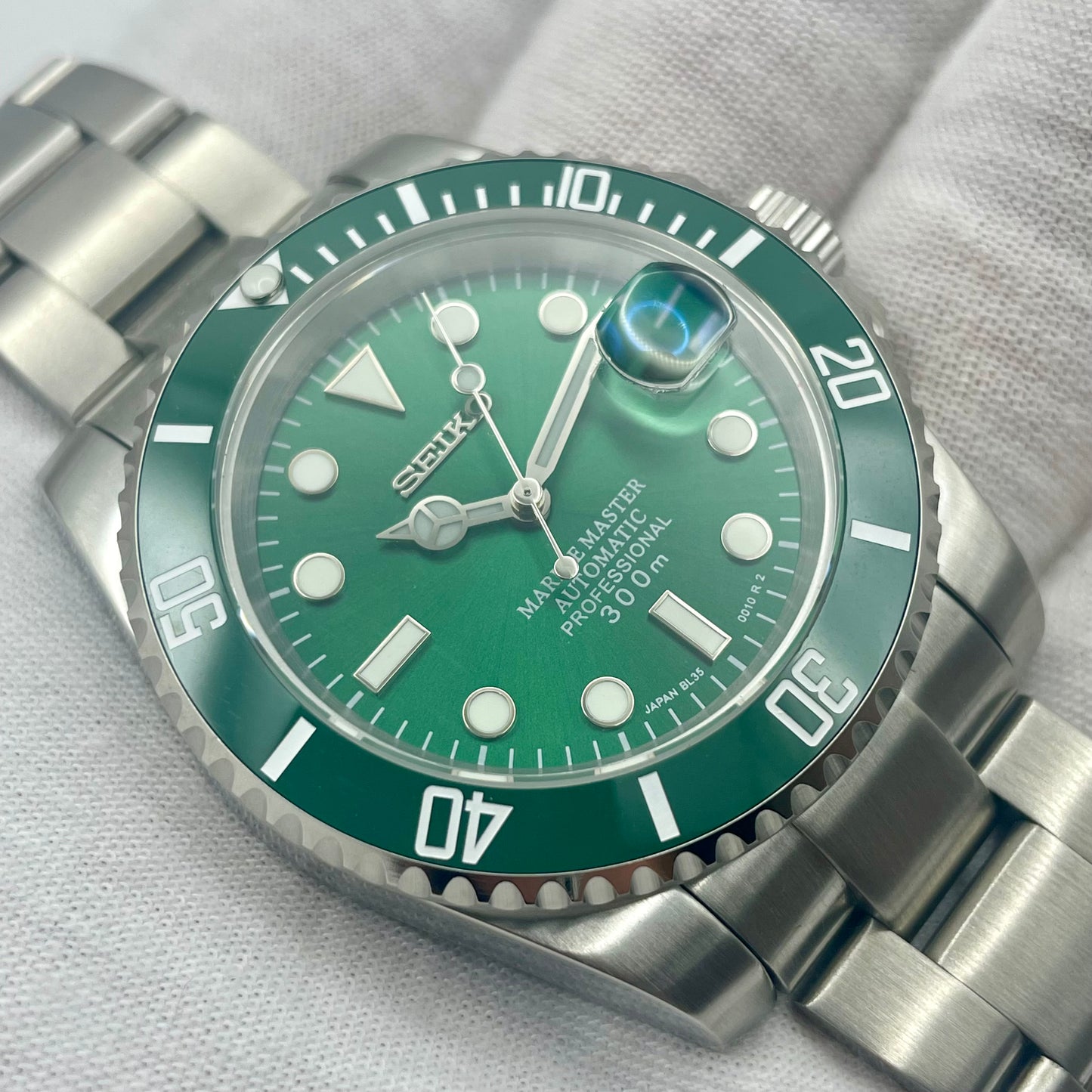 Seiko Mod Marine Master Hulk