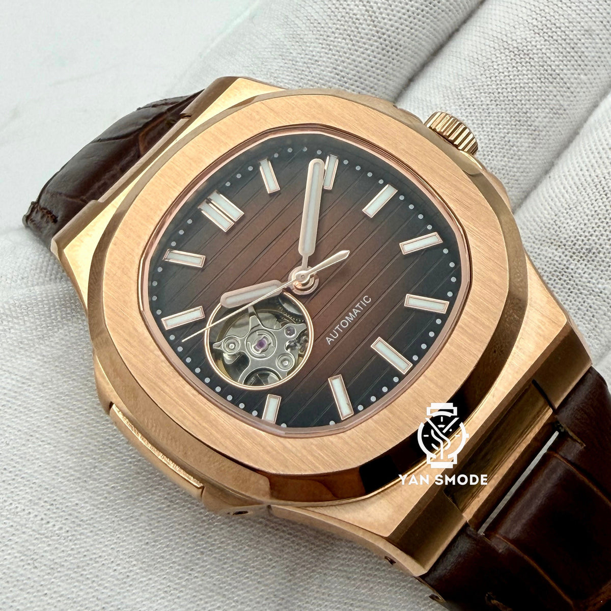 Nautilus Or Rose Caramel Open 