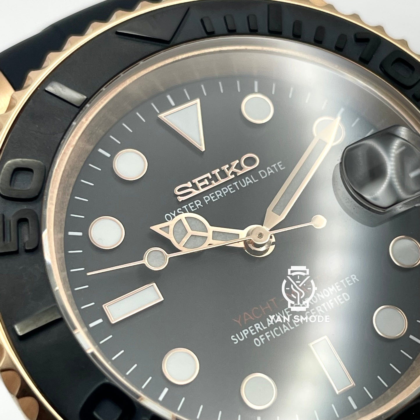 Yacht Master Noire Or Rose