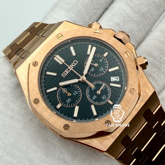 Royal Oak Chronos Or Rose Noire