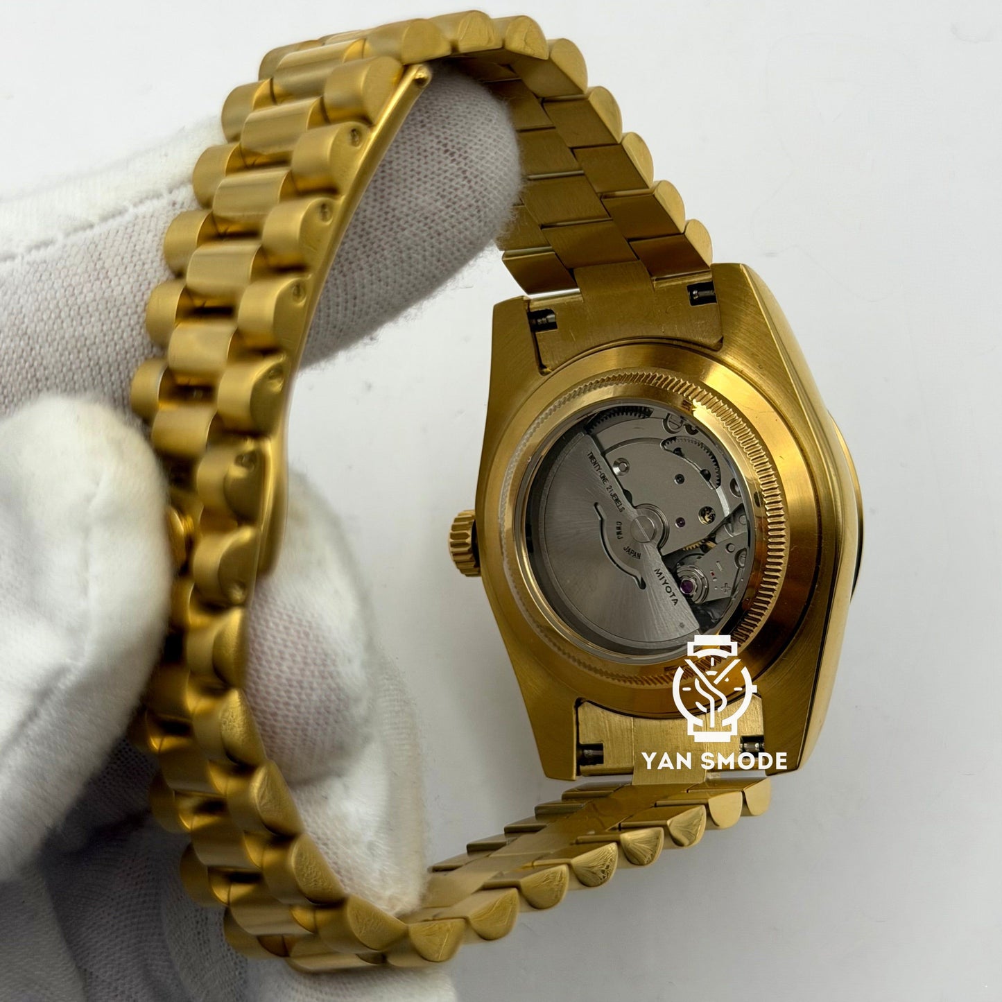 Day Date Or Jaune Verte