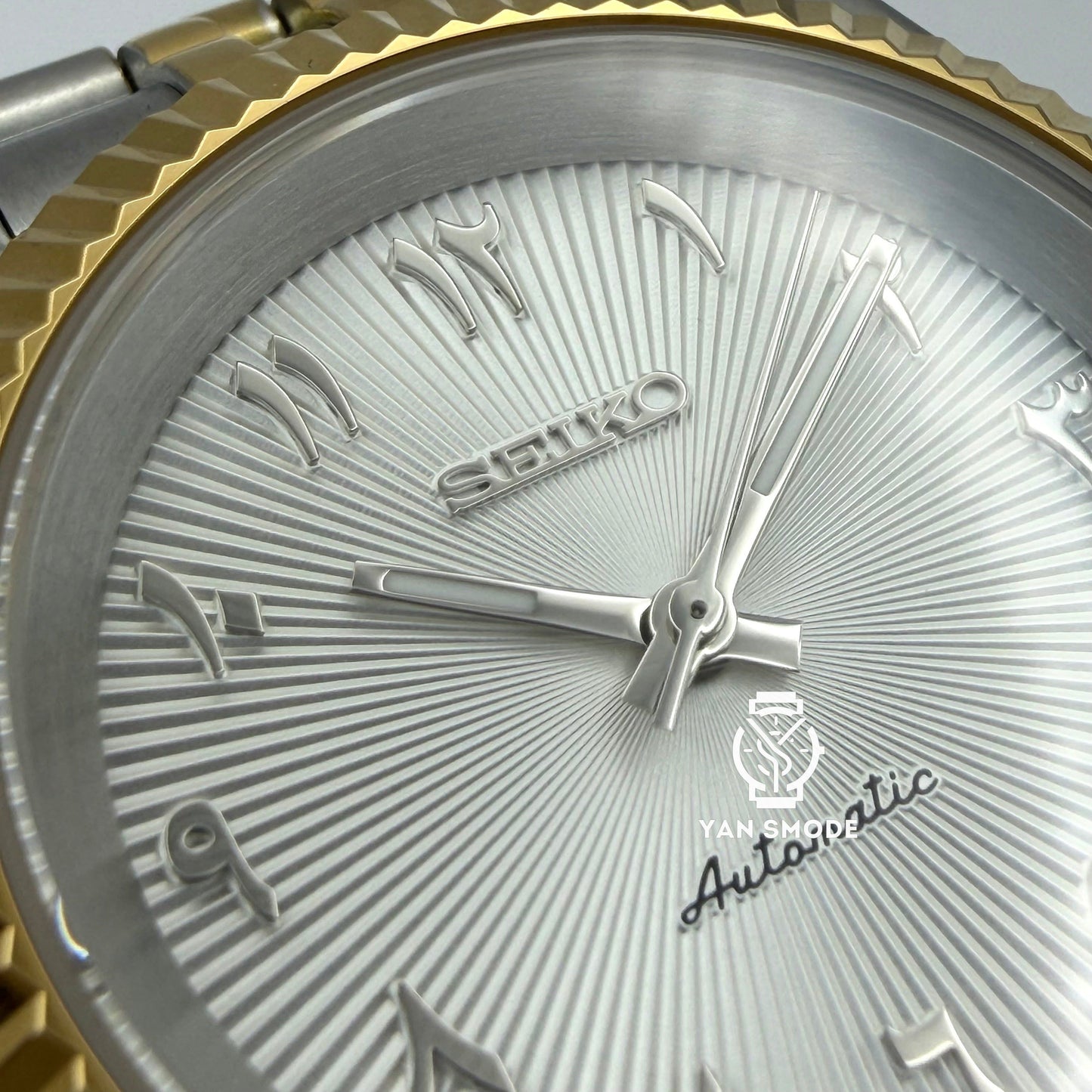 Arabic Dial Blanche Or Jaune