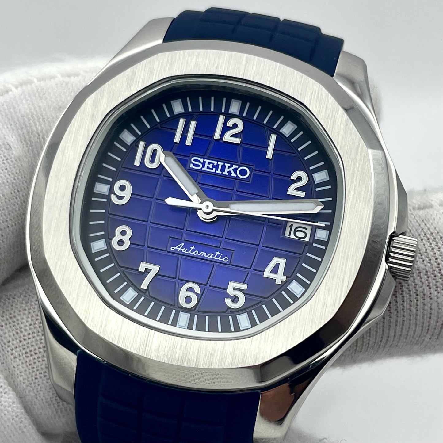 Seiko Mod Aquanaut Bleu