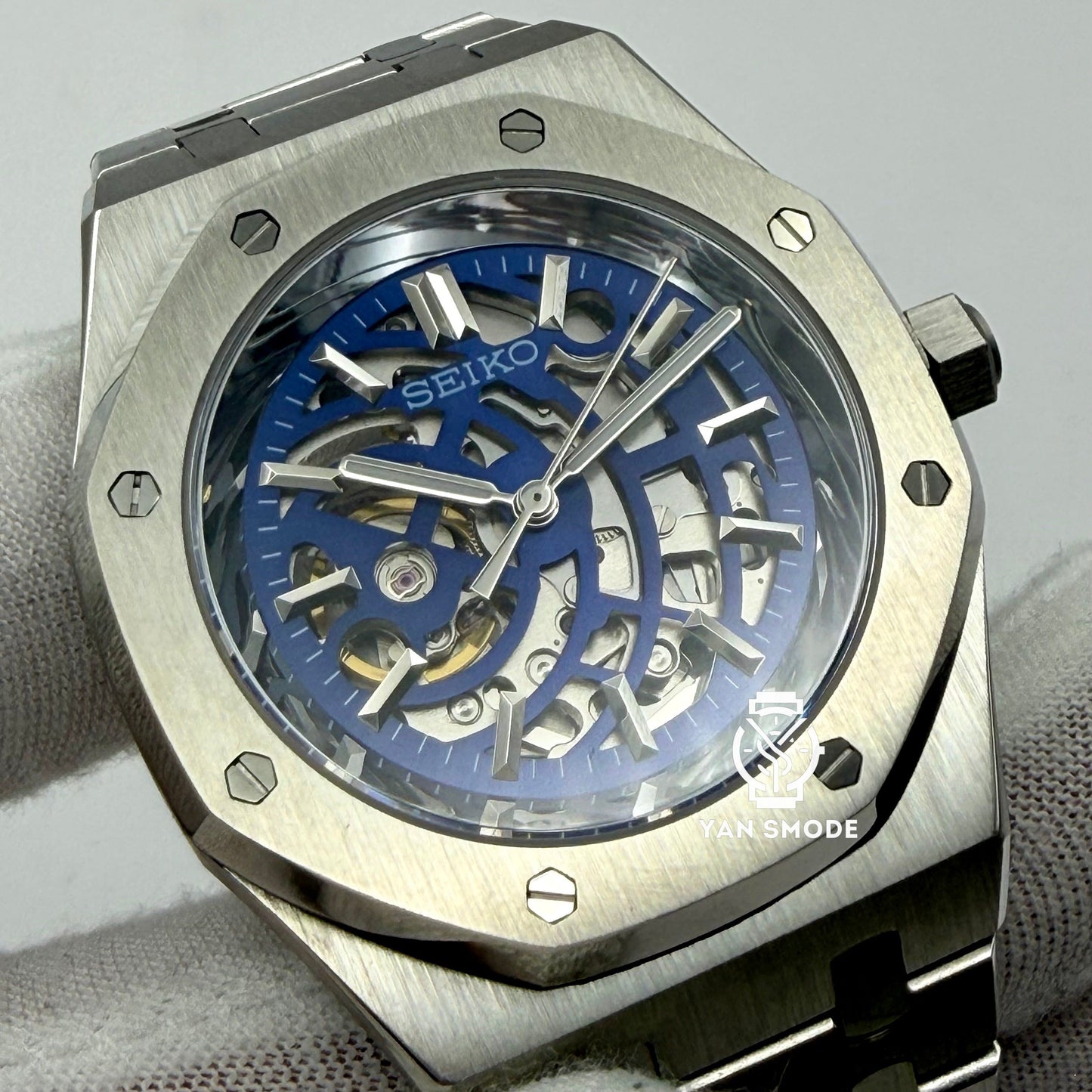 Royal Oak Squelette Bleu