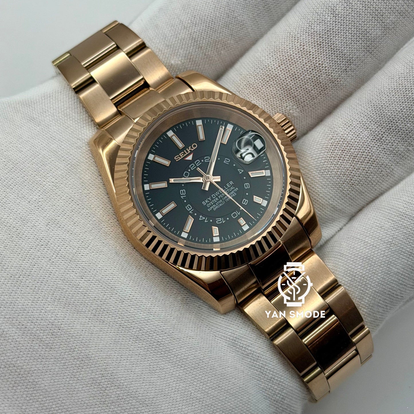 Sky Dweller Or Rose Noir