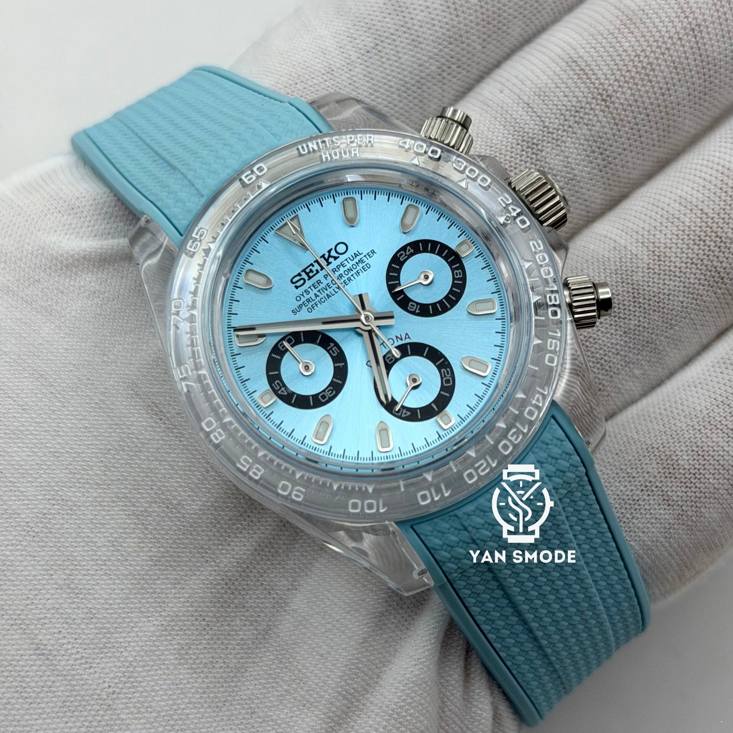 Daytona Transparente Bleu Ciel