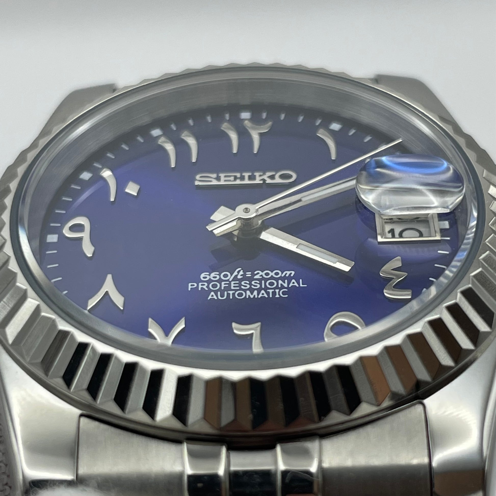 SeikoMod Arabic Dial Bleu Marine - Yan Smode