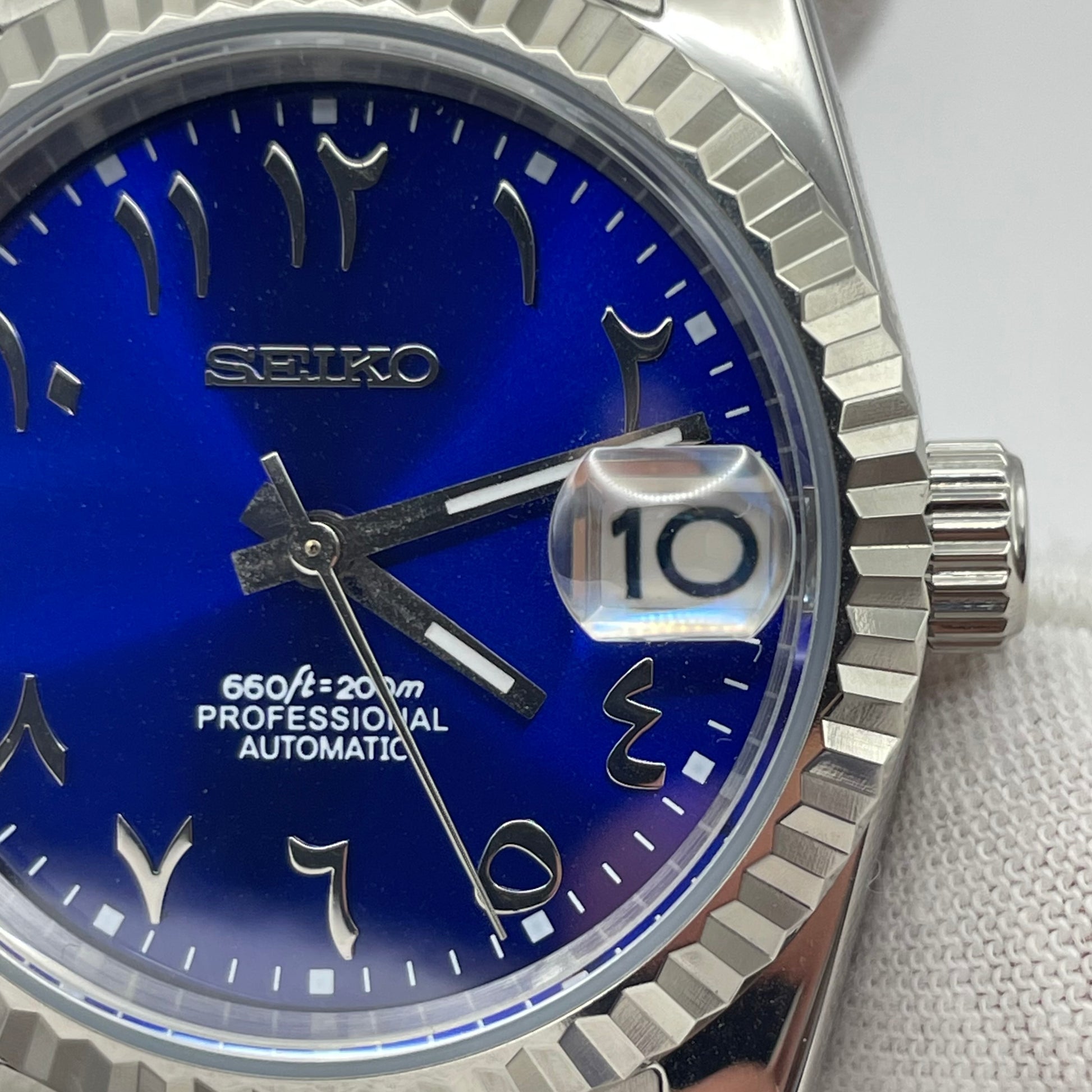 SeikoMod Arabic Dial Bleu Marine - Yan Smode