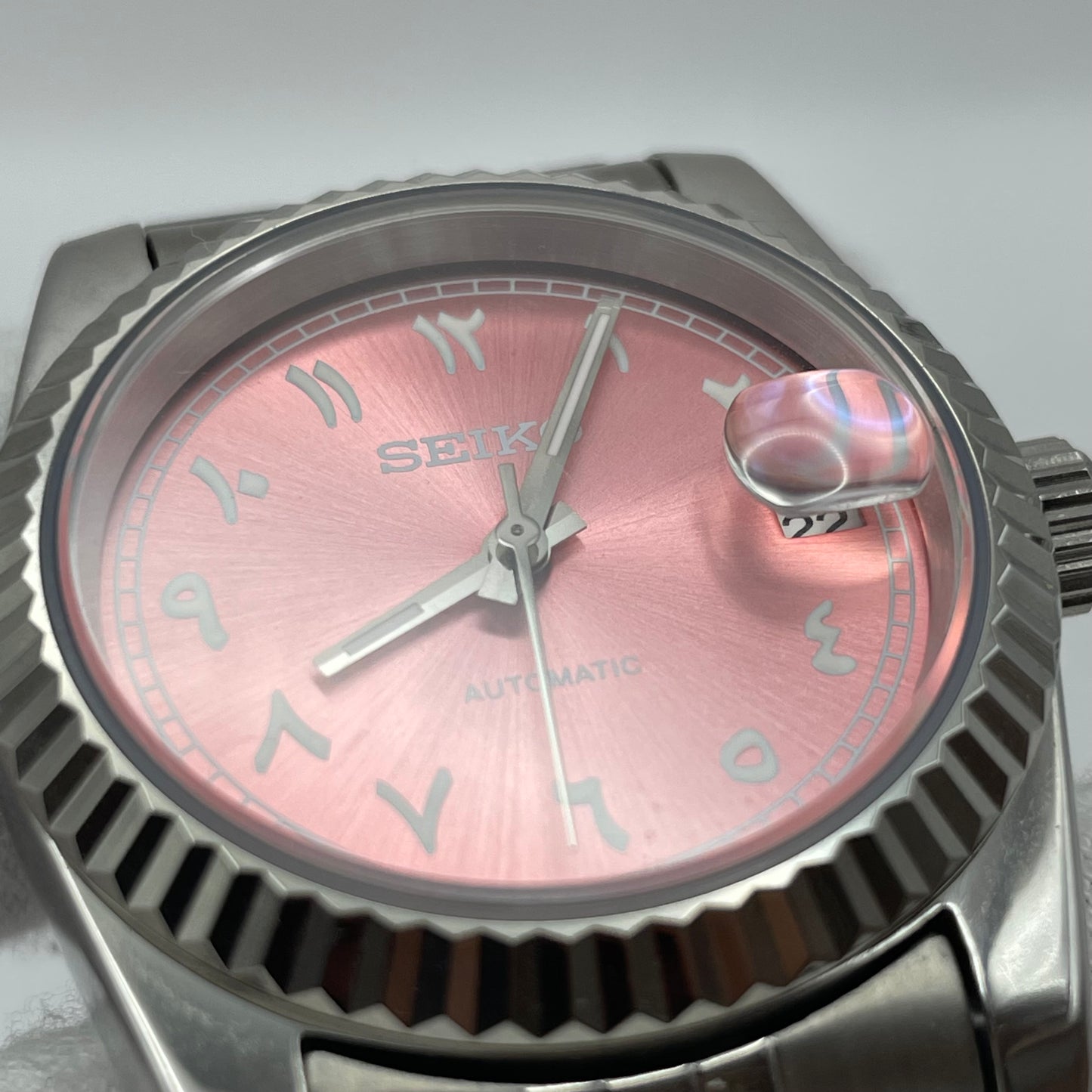 SeikoMod Arabic Dial Rose - Yan Smode