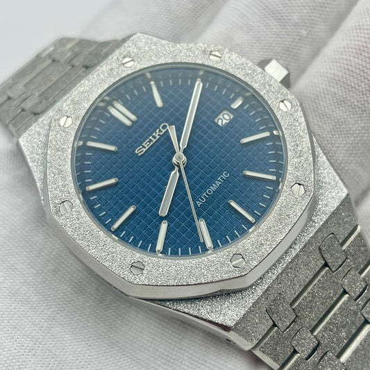 SeikoMod Royal Oak Brillante Bleu Foncé - Yan Smode