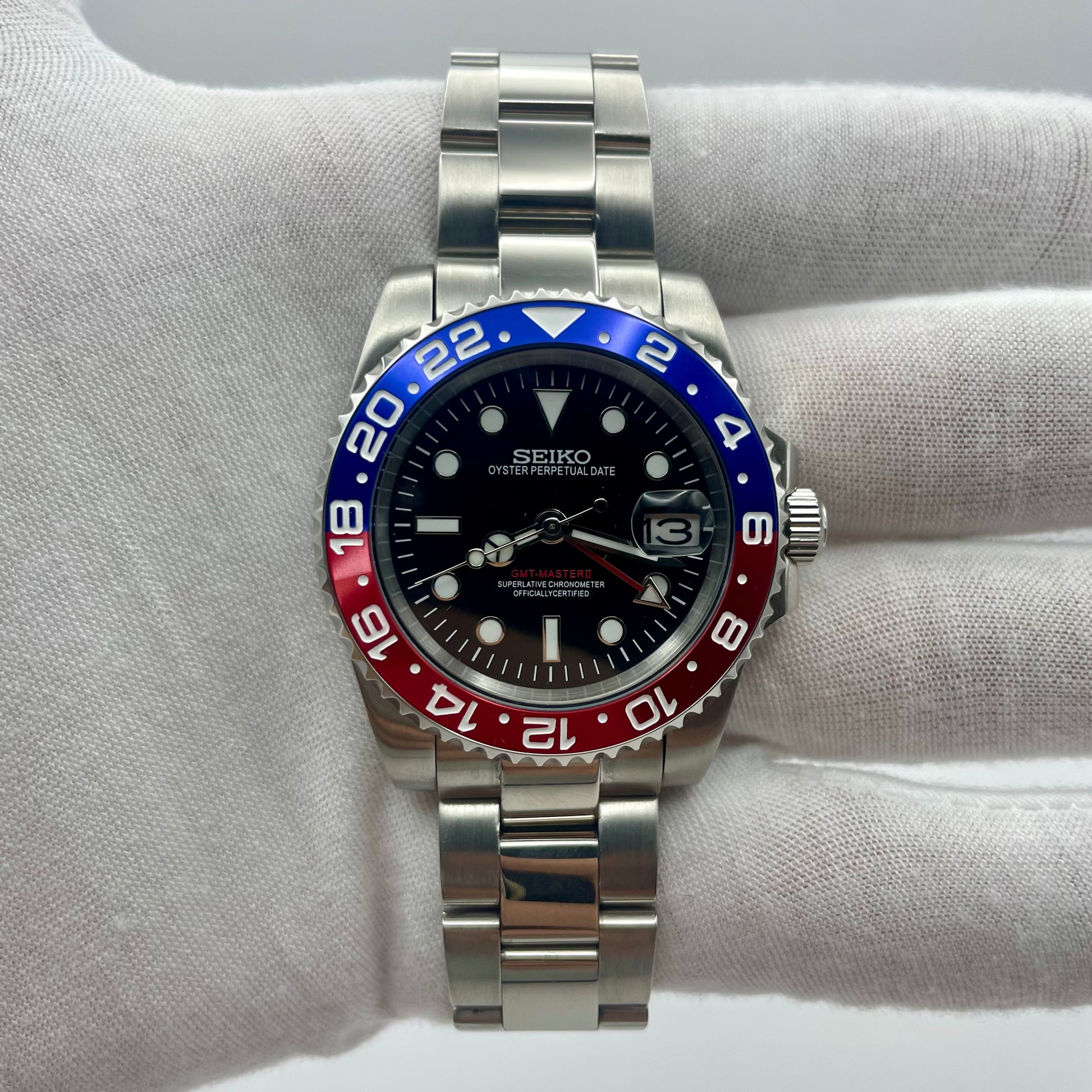 SeikoMod GMT Pepsi - Yan Smode