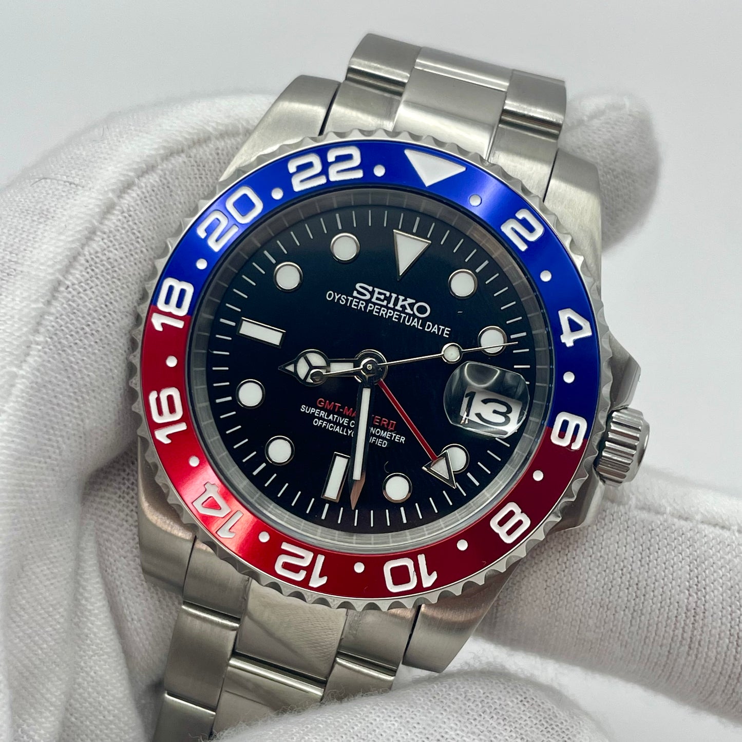 SeikoMod GMT Pepsi - Yan Smode