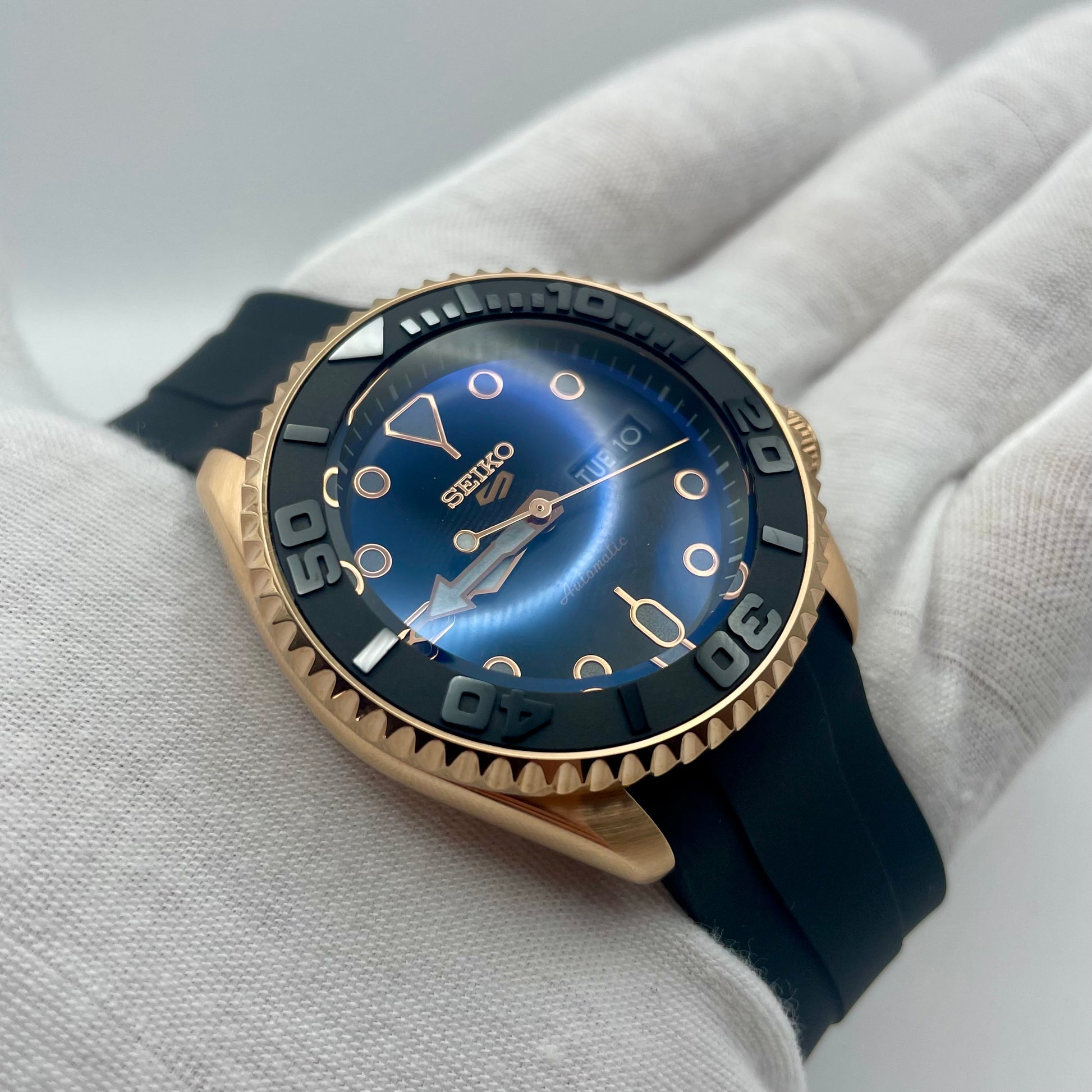 SeikoMod Yacht-Master Or Rose - Yan Smode