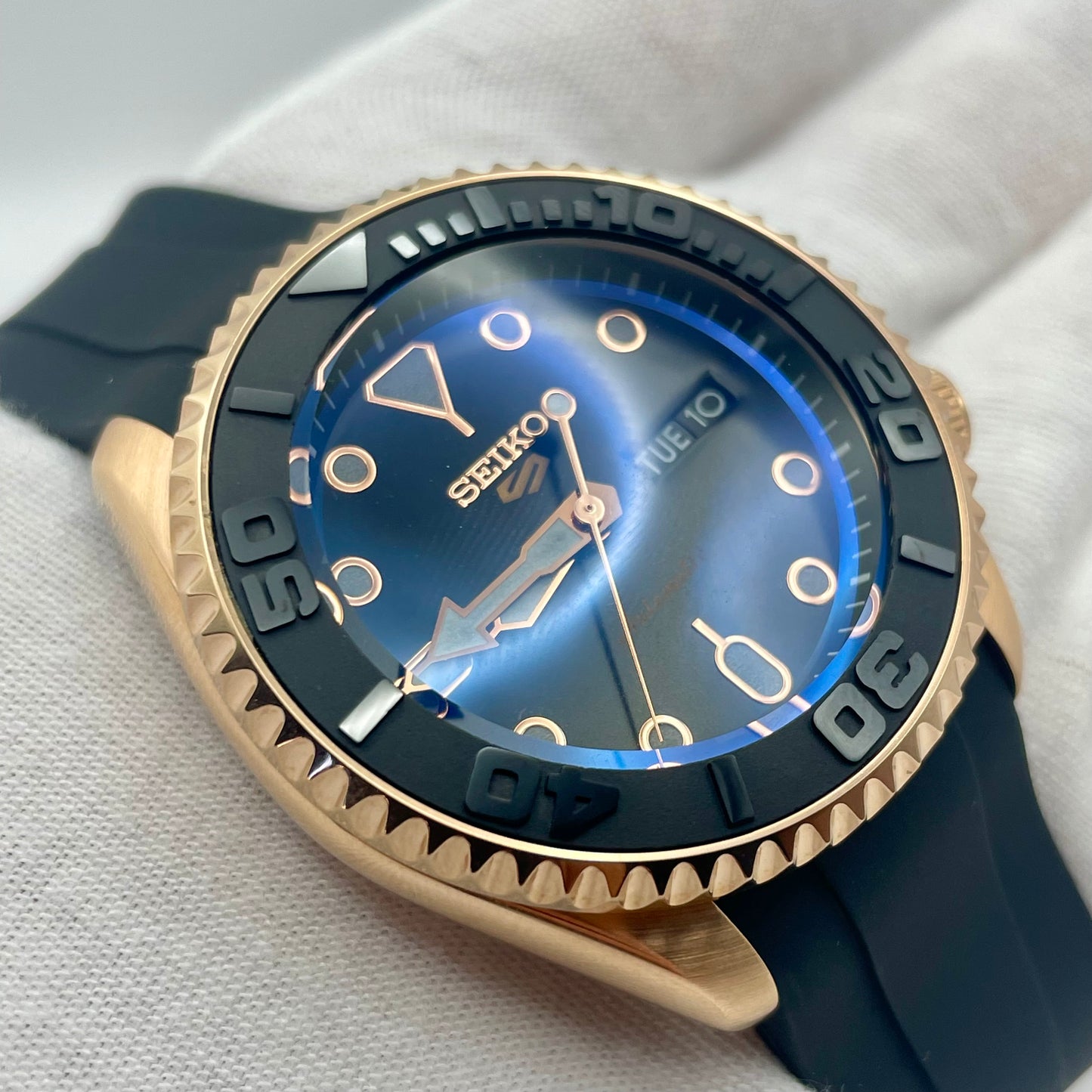 SeikoMod Yacht-Master Or Rose - Yan Smode