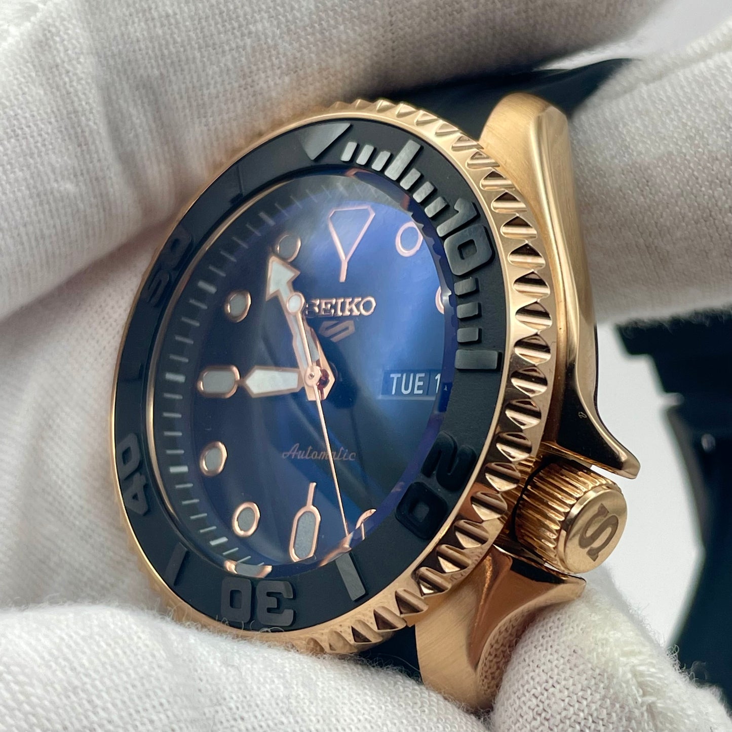 SeikoMod Yacht-Master Or Rose - Yan Smode