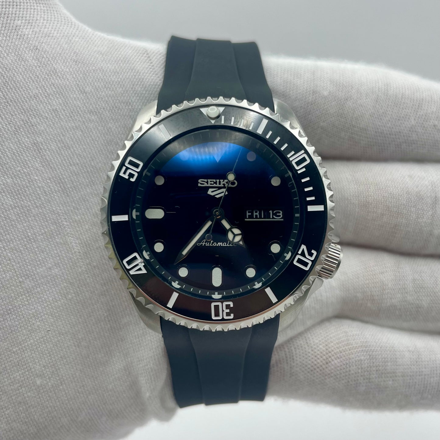 SeikoMod Yacht-Master Argentée - Yan Smode