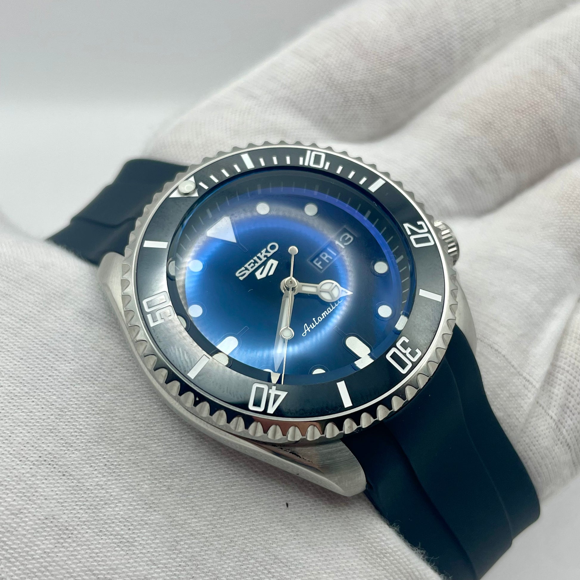 SeikoMod Yacht-Master Argentée - Yan Smode