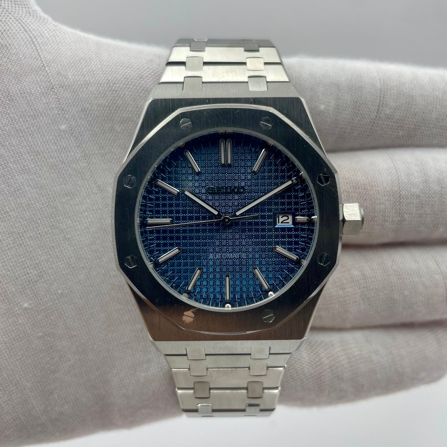 SeikoMod Royal Oak Bleu Foncé - Yan Smode