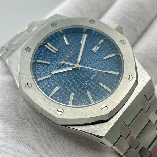 SeikoMod Royal Oak Bleu Foncé - Yan Smode