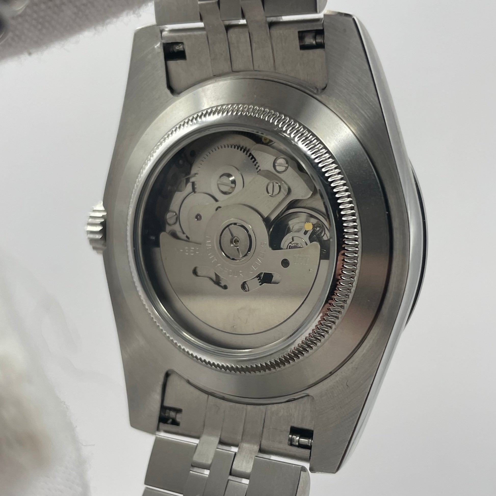 SeikoMod DateJust Grise Orné de Diamant - Yan Smode