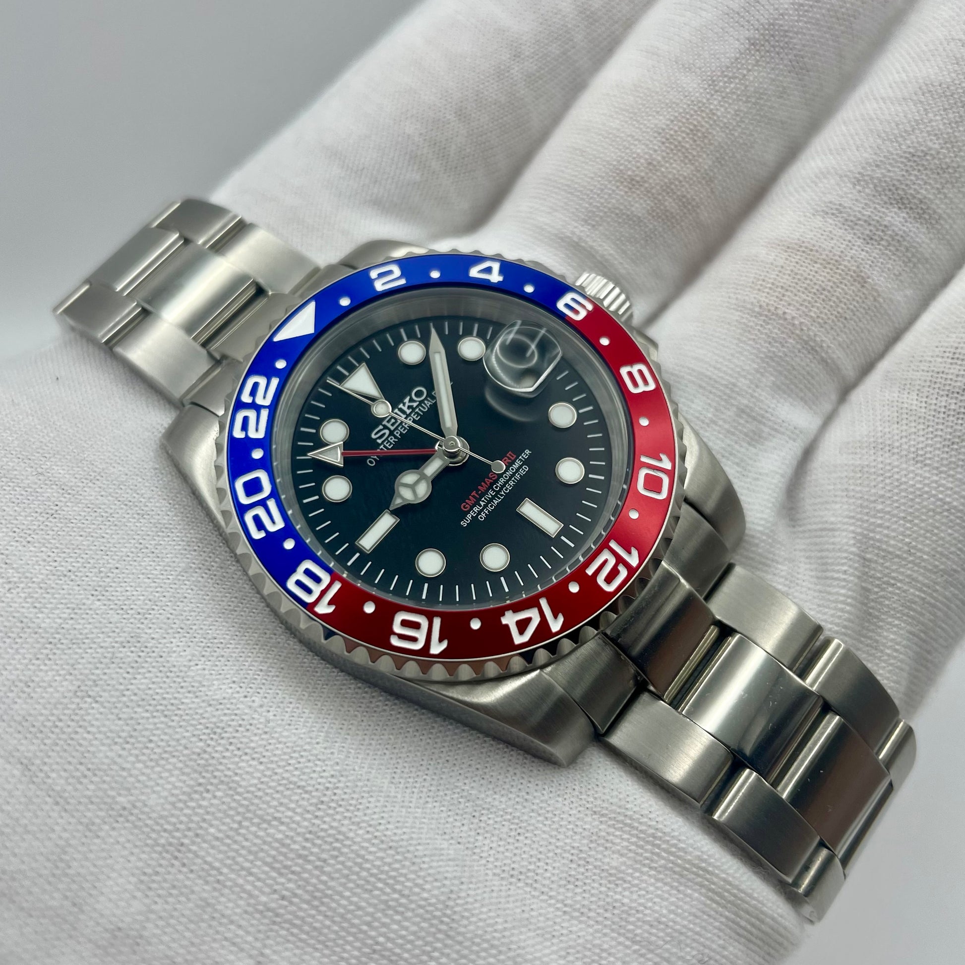 SeikoMod GMT Pepsi - Yan Smode