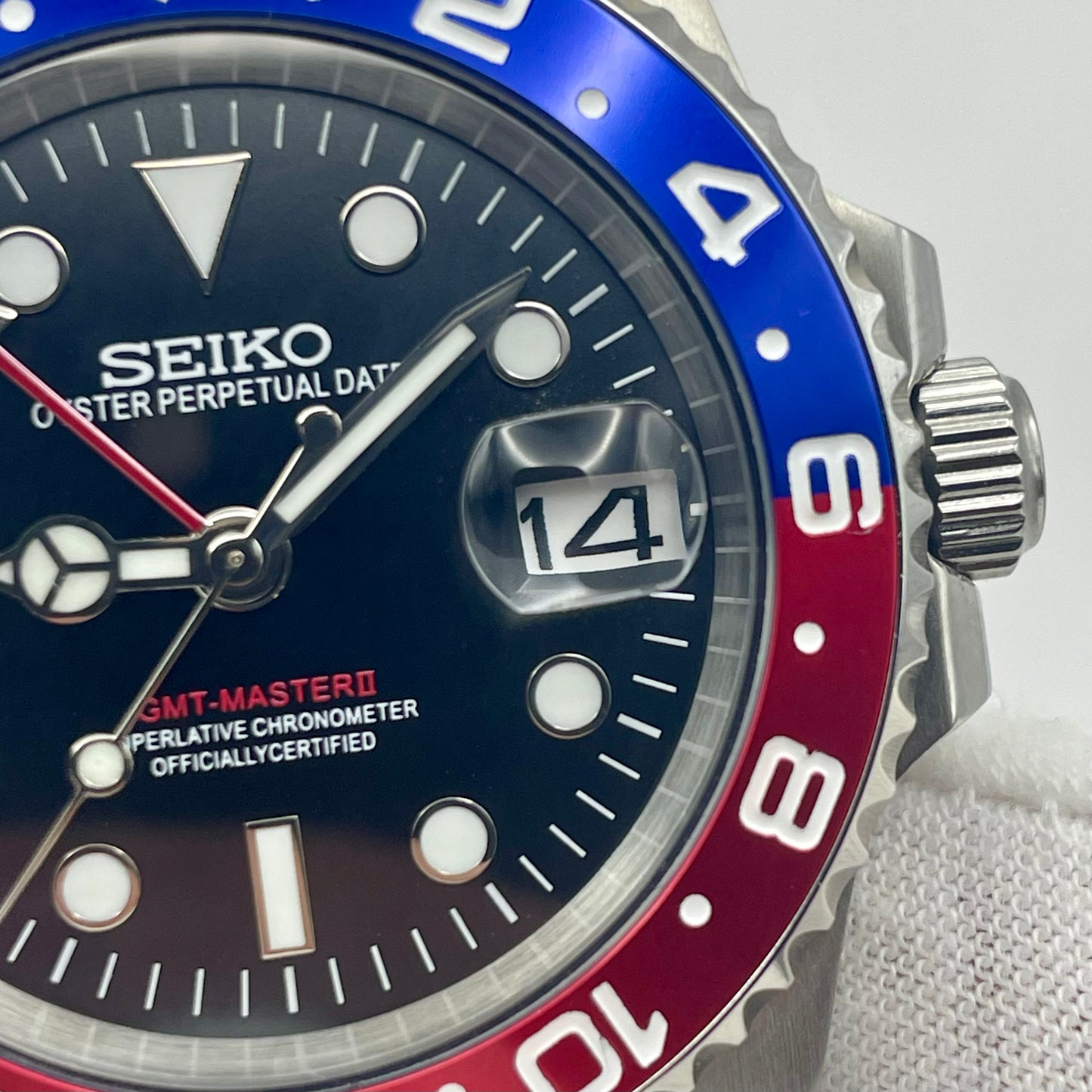 SeikoMod GMT Pepsi - Yan Smode