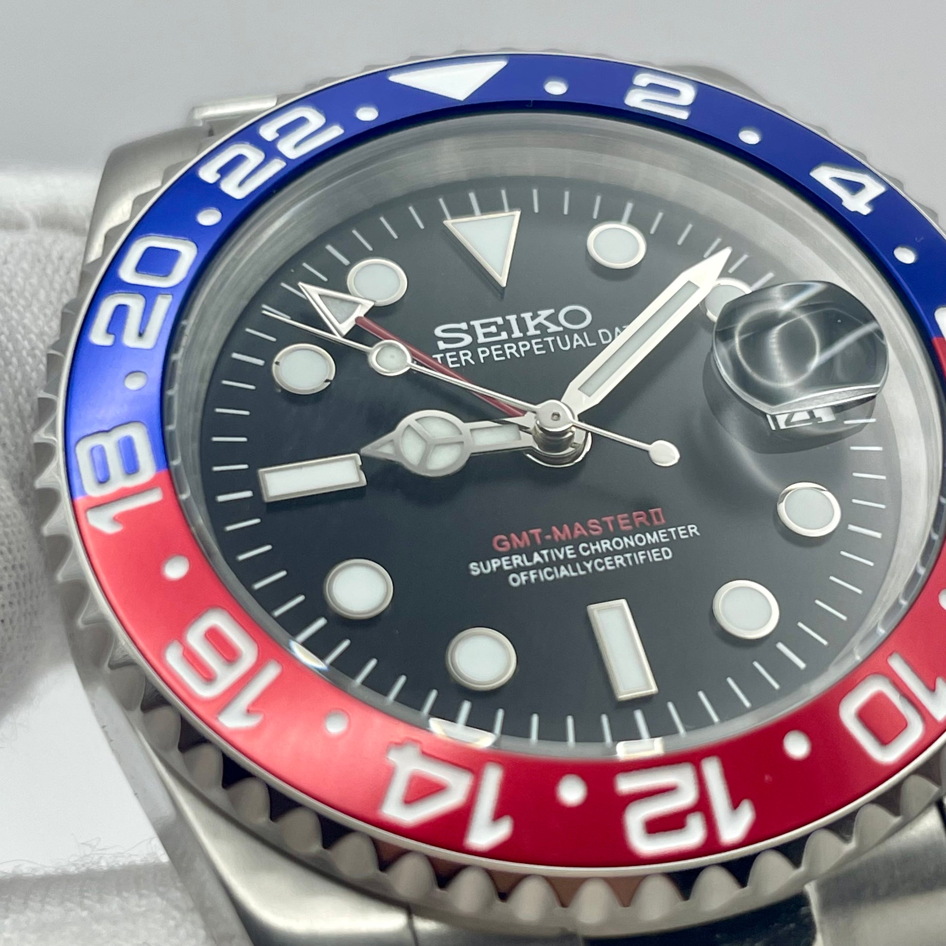 SeikoMod GMT Pepsi - Yan Smode